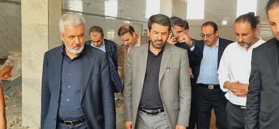  بازدید دکتر ملا نوری شمسی استاندار محترم همدان از شرکت در حال ساخت ترنم باران الوند و زرچینو واقع در شهرک صنايع غذایی بهاران شهرستان بهار به همراه معاونین ومدیران ، مدیران کل استانی،فرماندار شهرستان