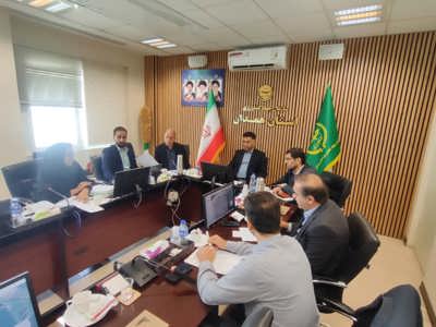 جلسه کمیسیون تبصره یک ماده یک قانون حفظ کاربری اراضی زراعی و باغها سازمان جهادکشاورزی استان همدان
